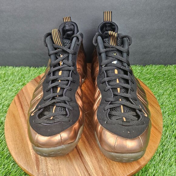 Nike Air Foamposite One Shoes Mens Size 10.5 Black Copper Basketball Sneakers main image 12